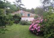 Maison typique catalane, courette, jardin, vue sur la montagne